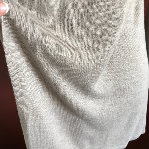 Lightweight Ruched Sleeve Open Front Cardigan - Picture 3 of 5